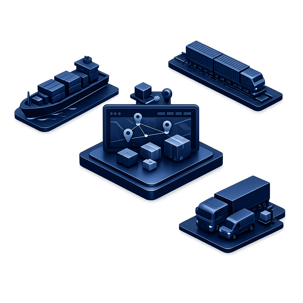 TMS for Multi-Modal Freight in 2026: Coordinating Trucks, Ships, Trains, and Last-Mile Carriers in MENA